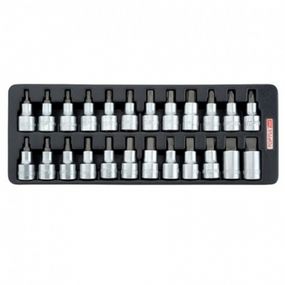 Набор бит Toptul впресованных в головку 1/2&quot; 24ед. (в ложементе) (GAAT2402)