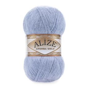 Пряжа Alize Angora Gold No 40 (Алізе Ангора Голд) – 20% вовна, 80% акрил, 100 г / 550 м