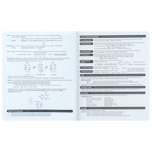 Зошит предметн. 48 арк., кл., софт тач+УФ, HK, хімія | Зображення 5