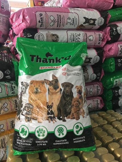 Корм для собак ThankQ яловичина 10 кг стандарт