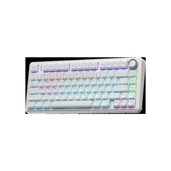 Клавіатура Aula F75 keycap KRGD Blue USB UA White (6948391202839) | Зображення 2