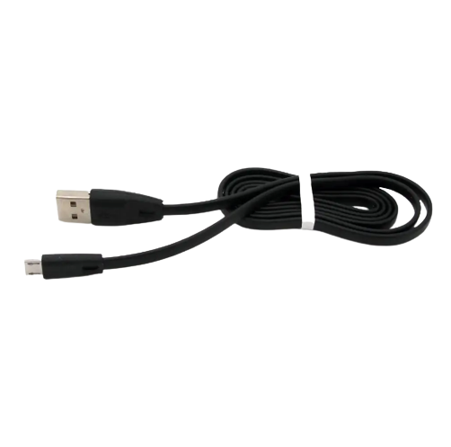Кабель USB MicroUSB WALKER C320 2,1А 1м чорний