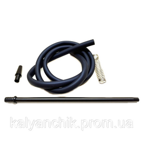 Мундштук для кальяна со шлангом Garden Soft Touch черный