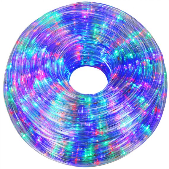 Гірлянда вулична (зовнішня) дюралайт Springos Rope Lights 10 м 240 LED CL1202 Mix | Зображення 9