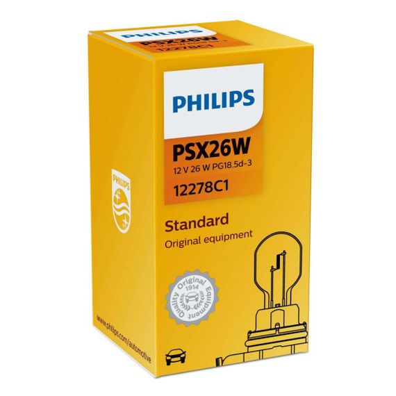 Галогеновая лампа PHILIPS 12278C1 PSX26W 26W 12V PG18.5d-3 | Зображення 2
