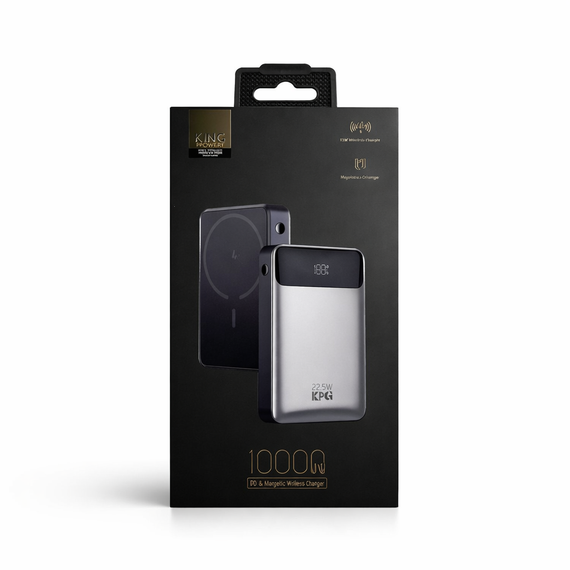 Power Bank King Power WPG-108 10000 mAh з бездротовою зарядкою MagSafe і швидким заряджанням PD 22.5W | Зображення 4