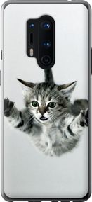Чехол на OnePlus 8 Pro Летящий котёнок "2322u-1896-17620"