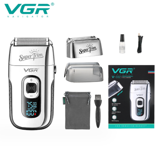 Електробритва VGR V-332 Silver, подвійне лезо, XPRO (45693-V-332 SILVER_540) | Зображення 3