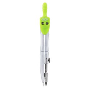 Циркуль BASIS в жестком футляре типа "градусник", зелёный, KIDS Line ZB.5301BS-04 Zibi (4823078945693)