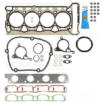 Комплект прокладок верхний VW Amarok/Golf/Jetta/Passat/Sharan/T5/T6 1.8/2.0 TSI 08-, Victor Reinz, 02-37475-01,
