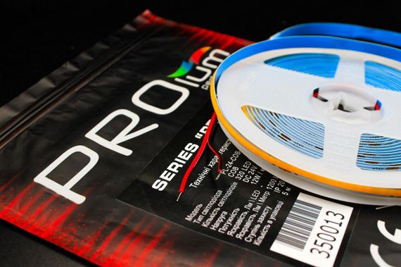 Світлодіодна LED стрічка PROLUM 24V СОВ 320 LED IP20 Series S Тепло-Білий 2800-3200K | Зображення 4