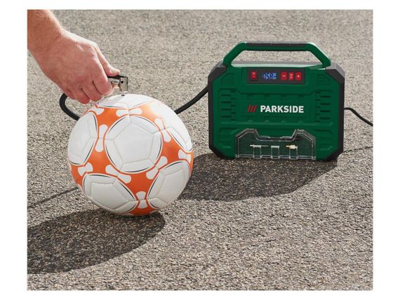 Портативный компрессор PARKSIDE® с цифровым дисплеем PMK 150 A1 | Зображення 2