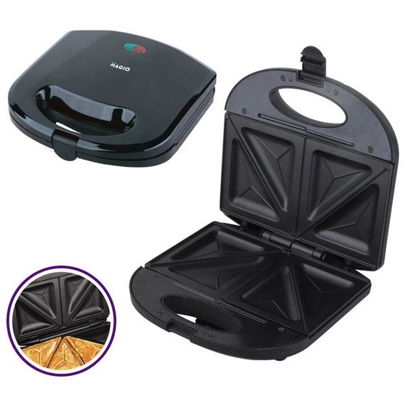 Мультимейкер для бутербродів MAGIO, Домашня бутербродниця, Бутербродниця для сніданків VU-86 | Зображення 5