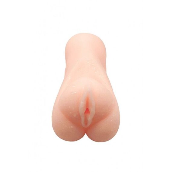 Мастурбатор-вагіна Wooomy Squeeezy Masturbator Vagina, м’які відкриті губи, 13,2х5,4 см | Зображення 1