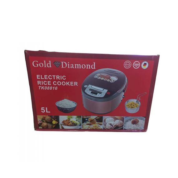 Мультиварка з фритюрницею 5Л Gold Diamond TK-08816 (43697-TK 08816_1063) | Зображення 3