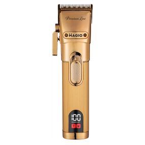 Машинка для стрижки волос MAGIO MG-587, профессиональная электробритва беспроводная, электромашинка