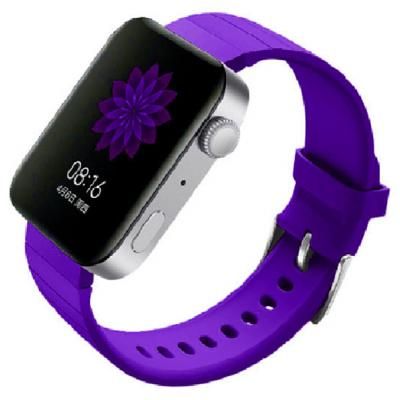 Ремінець до смарт-годинника BeCover Silicone для Xiaomi Mi Watch Purple (704519) | Зображення 1