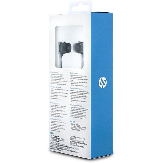 Гарнітура HP DHE-7003 3,5 мм Volume Control Black | Зображення 1