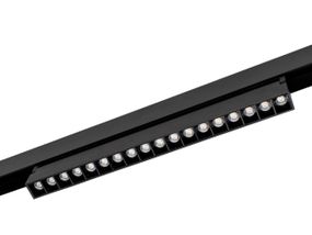 Магнитный трековый поворотный светильник KW-293/18W NW DC48V BK