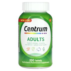 Мультивітаміни Centrum Adults 200 tab 200serv
