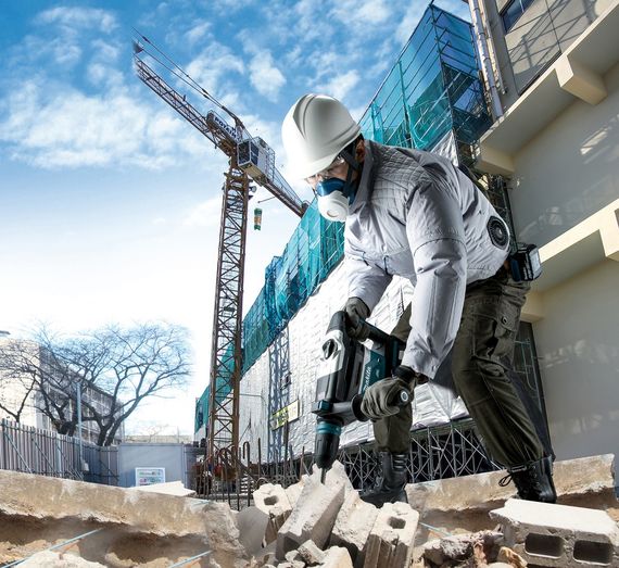 Куртка акумуляторна з вентиляцією Makita DFJ410Z3XL (LXT, CXT, без акумуляторів та зарядного пристрою) | Зображення 2