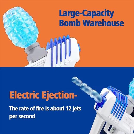 Пістолет на гідрогелевих кульках (орбізах) Gel Energy XS-873 Grey | Зображення 3