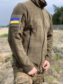 Армейская флисовая кофта S-XXXL , Тактическая кофта на флисе для ВСУ   скидка