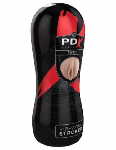 Мастурбатор с вибрацией Pipedream pdx elite vibrating stroker Pussy | Зображення 2