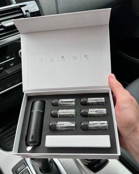 Автомобільний ароматизатор електронний Ultrasonic в комплекті з 6 ароматами | Зображення 4
