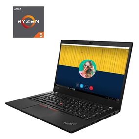 Ноутбук Б-клас Lenovo ThinkPad T495 / 14" (1920x1080) IPS / AMD Ryzen 5 Pro 3500U (4 (8) ядра по 2.1 - 3.7 GHz) / 8 GB DDR4 / 256 GB SSD / AMD Radeon RX Vega 8 Graphics / WebCam б/в