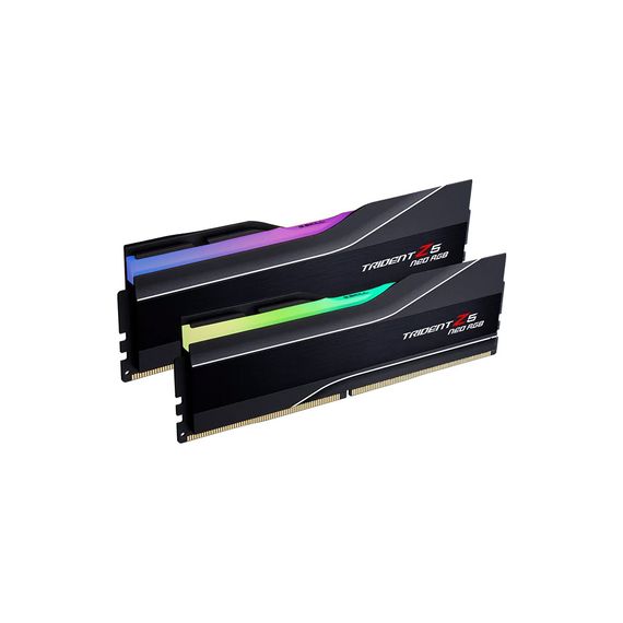 Модуль памяти для компьютера DDR5 48GB (2x24GB) 6000 MHz Trident Z5 Neo RGB Matte Black G.Skill (F5-6000J4048F24GX2-TZ5NR)