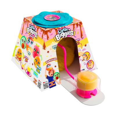 Мягкая игрушка Biggies серии Little Foodies – Бургер (надувная игрушка, насос) (BIG002-BU) | Зображення 2