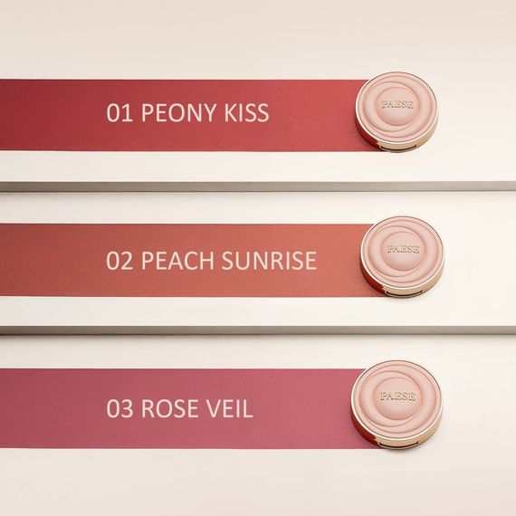 Кремовые румяна Paese Selfglow Creamy blush matte effect - 01 Peony Kiss (8 g) | Зображення 7