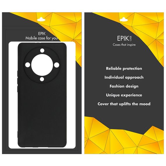 Чохол TPU Epik Black Full Camera для Huawei Magic5 Lite Чорний | Зображення 1