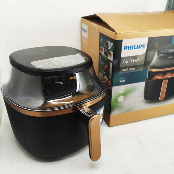 Безмасляная фритюрница безопасная в использовании PHILIPS, Мультипечь для приготовления мяса XT-14 | Зображення 2
