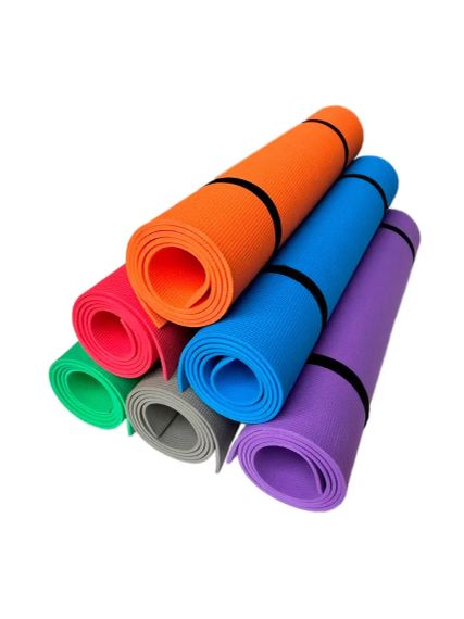 Килимок спортивний Eva Yoga М&M 1450х500х5 мм червоний (213746) | Зображення 1