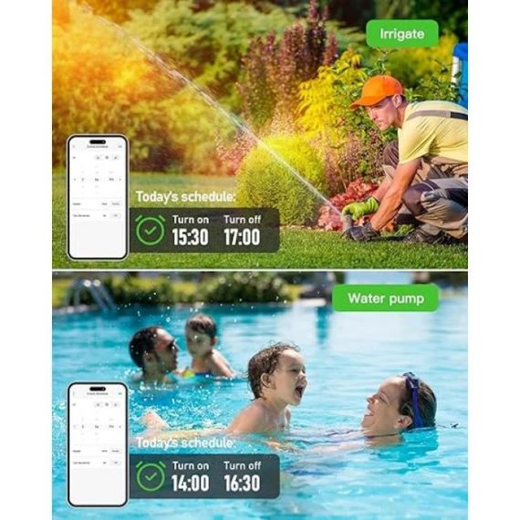 Розумна розетка GreenSun HSCB Black | Зображення 5