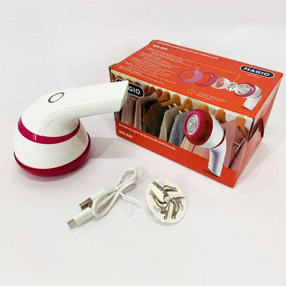 Устройство для быстрого снятия катышков MAGIO MG-434, Триммер для одежды Машинка снятия катишок RA-51