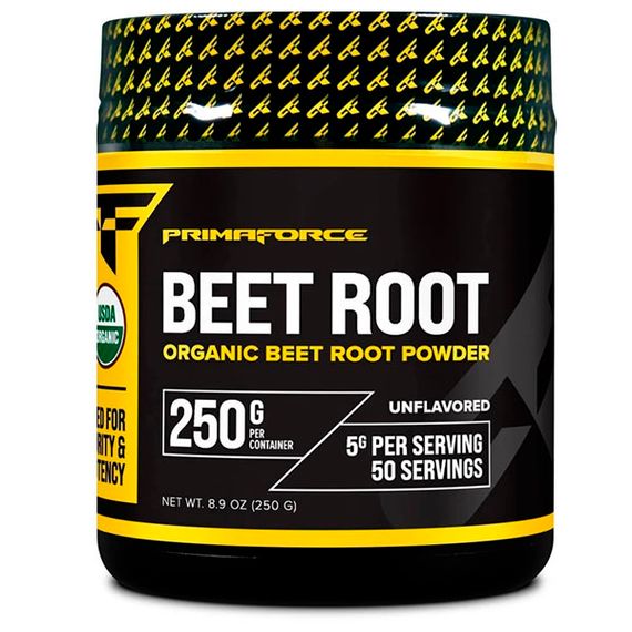 Натуральна добавка для спорту Primaforce Organic Beet Root 250 g /50 servings/ Unflavored
