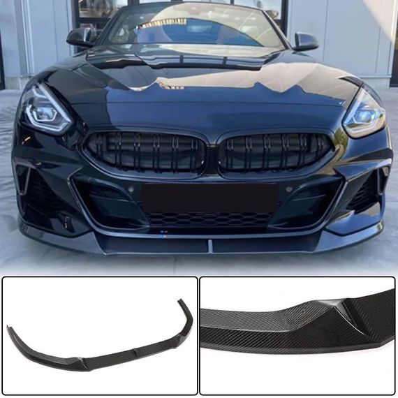 Накладка на передній бампер Карбон V1 (M-Sport) для BMW Z4 (G29) 2018- рр