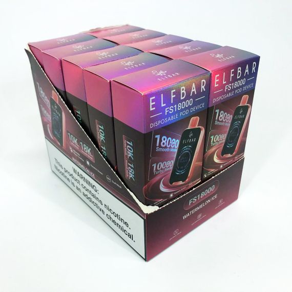 ELF BAR FS18000 смак Кавун (Watermelon Ice) (ws62344) | Зображення 2