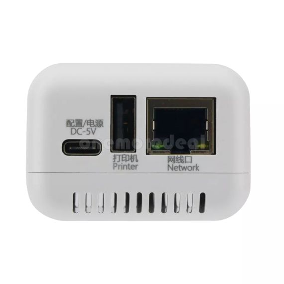 Сетевой USB-принтер-сервер NP330N + порт Ethernet для компьютера и мобильного телефона Android | Зображення 3
