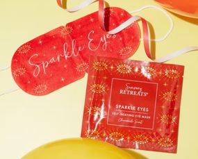 Заспокійлива маска Sensory Retreats  Sparkle Eyes Self-Heating Eye Mask (аромат ромашки)