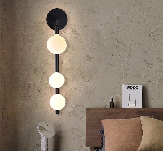 Бра настінна 26261 Чорний 14х12х55 см.