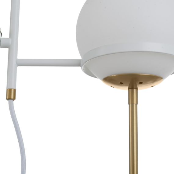 Бра настенное накладное шар минимализм BR-01 469W/1 E14 AC+WT | Зображення 3