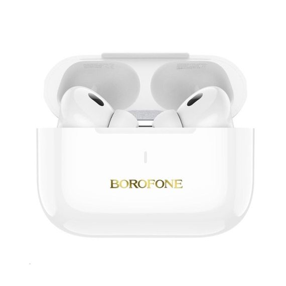 Беспроводные наушники BOROFONE BW59 Plus True wireless ANC noise reduction BT headset White | Зображення 3