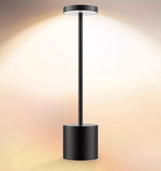 Настільна LED лампа з сенсорним керуванням XPRO HSY-T812-1, чорна (46153-HSY-T812-1_162) | Зображення 2