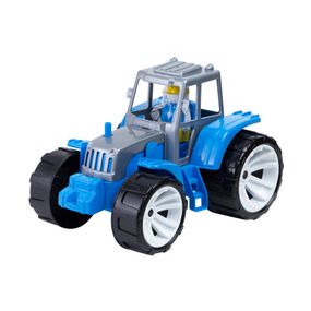 Детская игрушка "Трактор BAMS 0" 007/6BMS(Blue) цветная кабина, 28х20х23 см