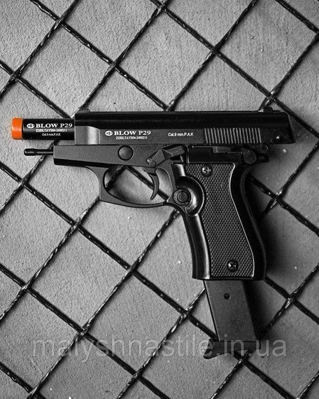 Стартовый пистолет Blow P29 Black пугач ДЛ7111 | Зображення 3