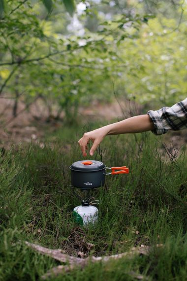 Казанок туристичний Tribe Pot 1л Alu алюмінієвий компактний, Похідний легкий казан трайб, Казанок для риболовлі та полювання | Зображення 7